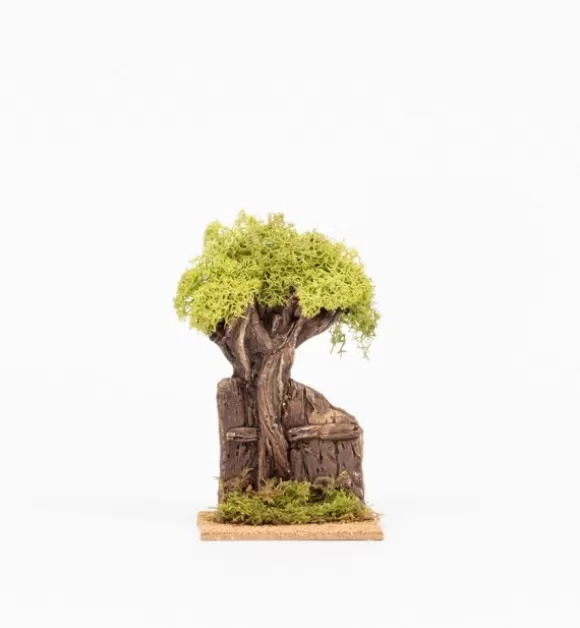 Villaggi Presepe | Fontanini Albero In Legno N.1813 Per Cm.12