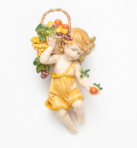Angeli | Fontanini Angelo Autunno (856) Tipo Porcellana Cm.12