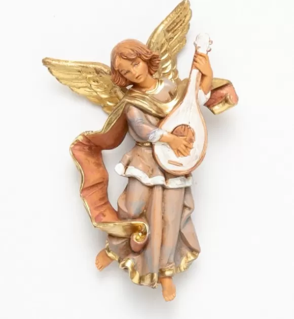 Angeli | Fontanini Angelo Con Mandolino (670) Cm.10