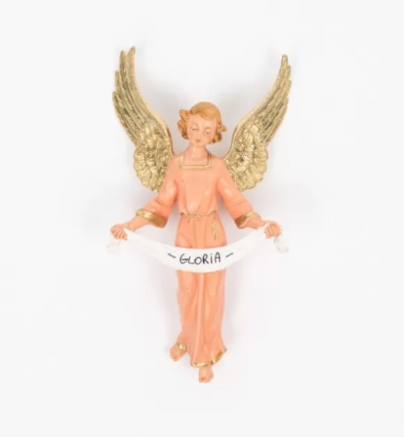 Presepe | Fontanini Angelo Gloria Rosa Per Presepe Colori Tradizionali Cm.19
