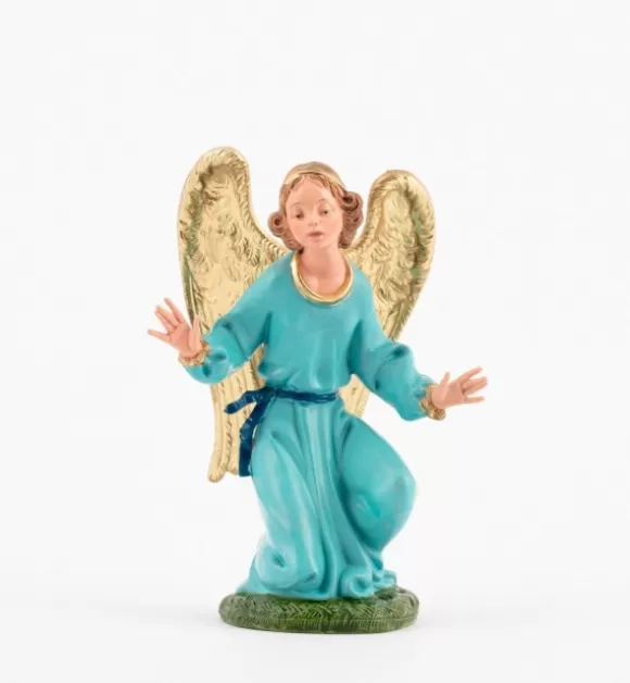 Presepe | Fontanini Angelo In Ginocchio Per Presepe Colori Tradizionali Cm.19