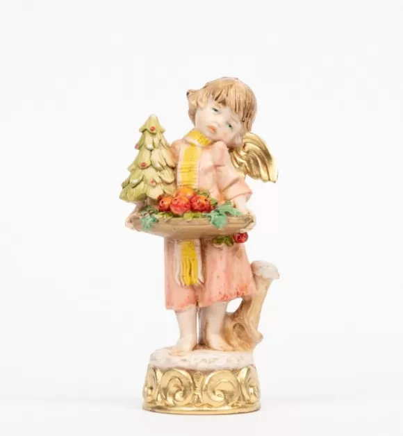 Angeli | Fontanini Angelo Inverno (854) Tipo Porcellana Cm.12