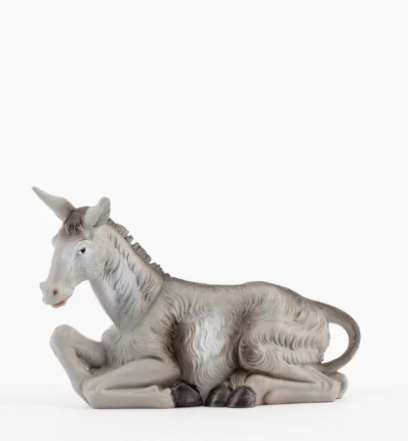 Presepe | Fontanini Asino Per Presepe Colori Tradizionali Cm.19