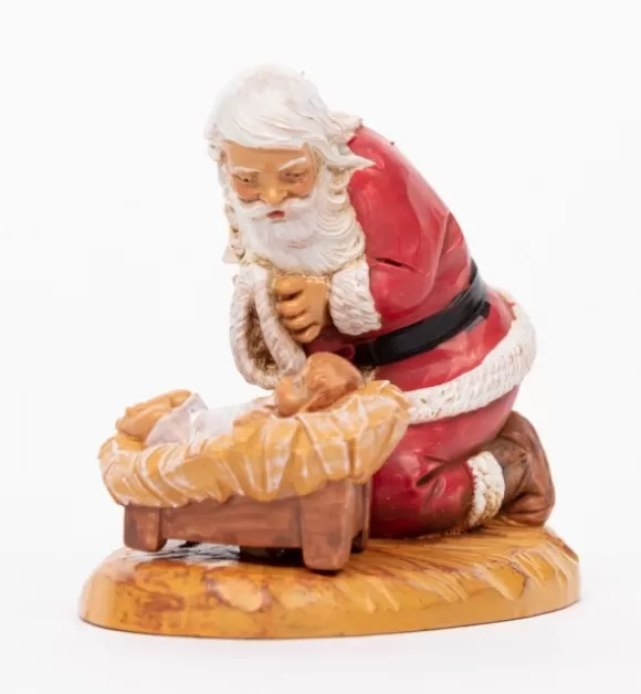 Ornamenti Natalizi | Fontanini Babbo Natale (598) Cm.8,5