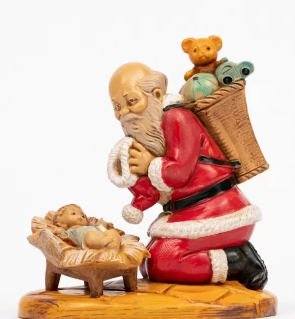 Ornamenti Natalizi | Fontanini Babbo Natale (599) Cm.11