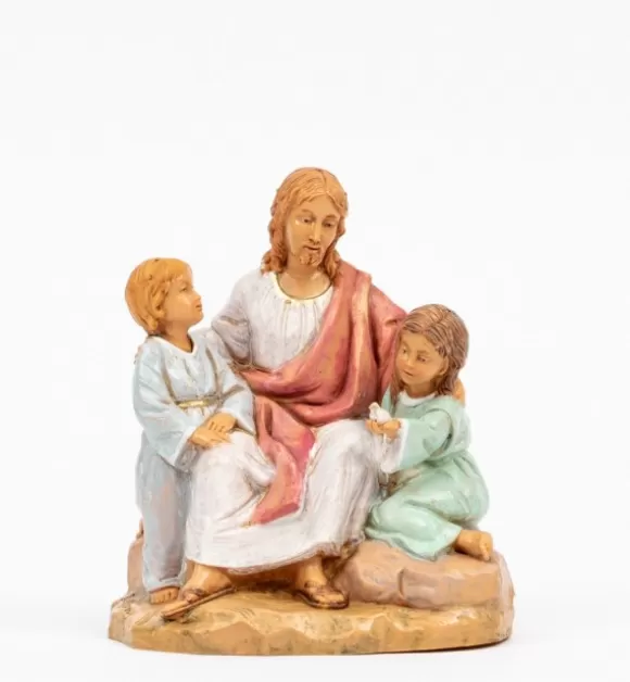 Scene E Figure Vita Di Cristo | Fontanini Cristo Con Bambini (592) Cm.12