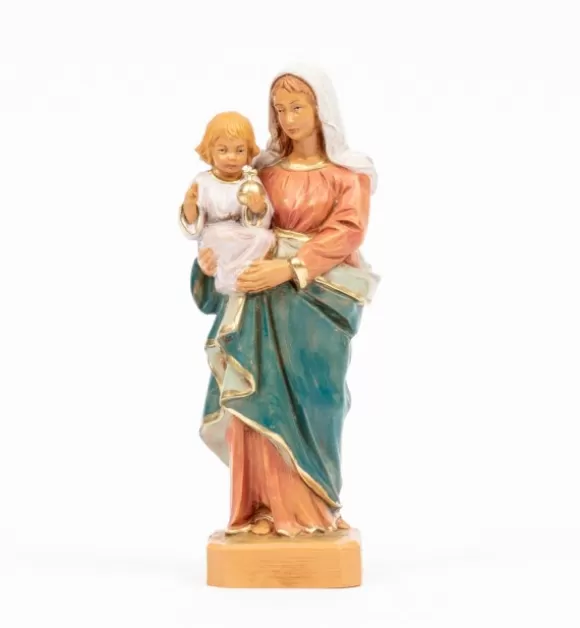 Statuine Religiose | Fontanini Madonna Con Bambino (1104) Cm.18