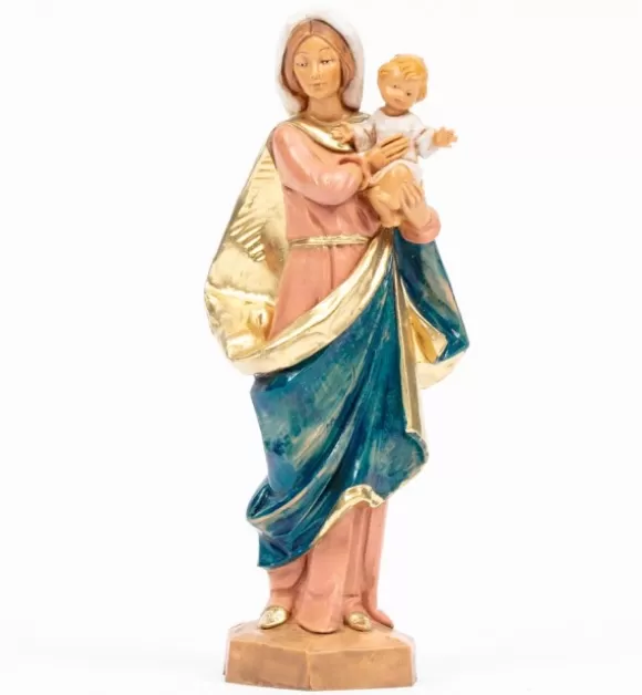 Statuine Religiose | Fontanini Madonna Con Bambino (654) Cm.17