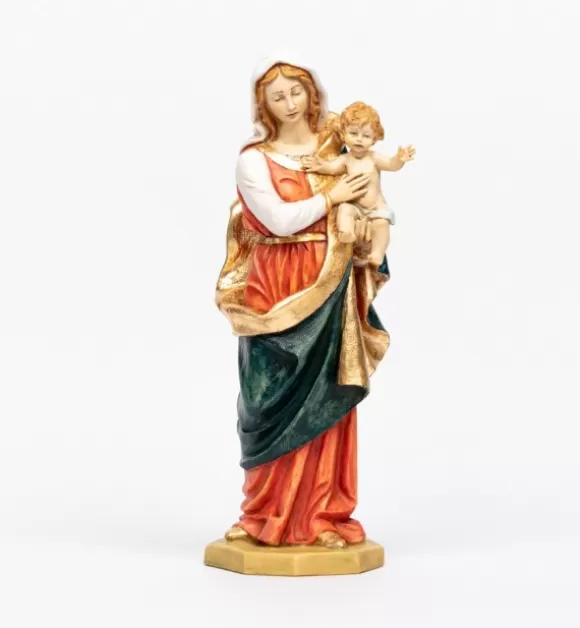 Statue Religiose | Fontanini Madonna Con Bambino In Resina Cm.51