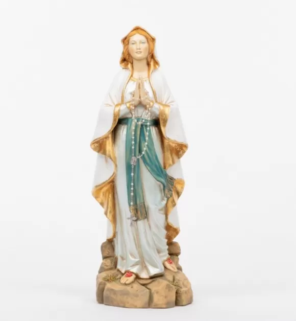 Statue Religiose | Fontanini Madonna Di Lourdes In Resina Cm.52