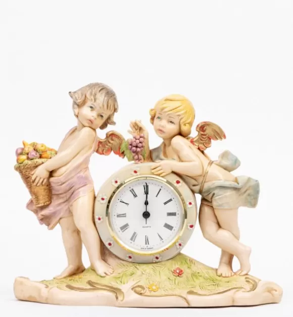 Angeli | Fontanini Orologio (1005) Tipo Porcellana Cm.19X23