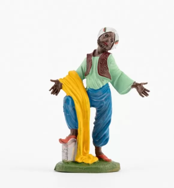 Presepe | Fontanini Pastore (132) Per Presepe Colori Tradizionali Cm.10