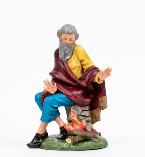Presepe | Fontanini Pastore (22) Per Presepe Colori Tradizionali Cm.30