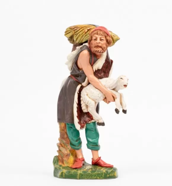 Presepe | Fontanini Pastore (29) Per Presepe Colori Tradizionali Cm.30