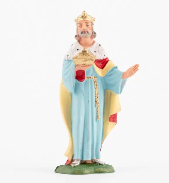 Presepe | Fontanini Re Bianco (4) Per Presepe Colori Tradizionali Cm.10