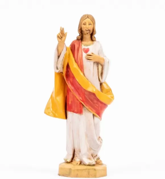 Statuine Religiose | Fontanini Sacro Cuore (658) Cm.17