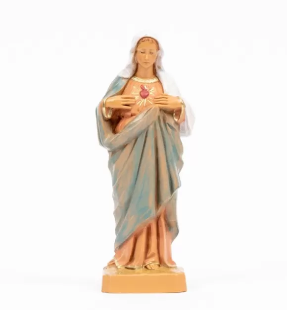 Statuine Religiose | Fontanini Sacro Cuore Di Maria (1111) Cm.18