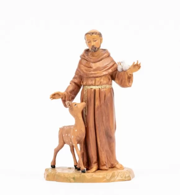 Statuine Religiose | Fontanini San Francesco (1114) Cm.18