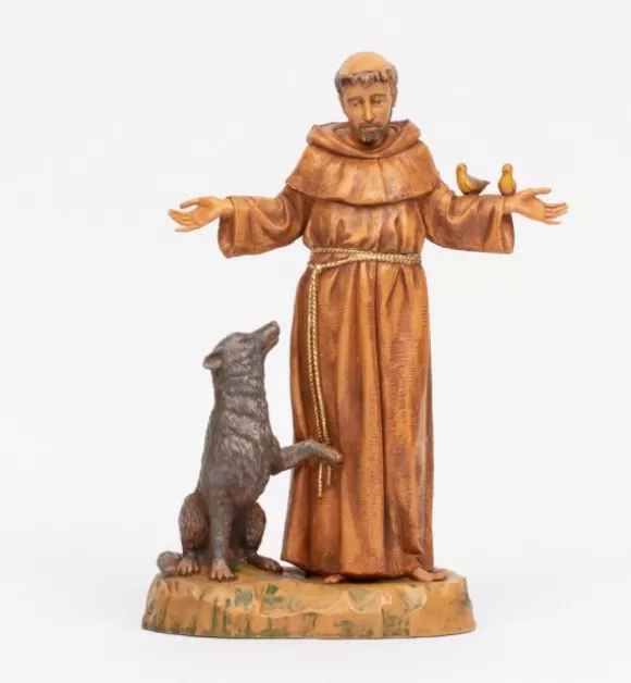 Statuine Religiose | Fontanini San Francesco (1314) Cm.40