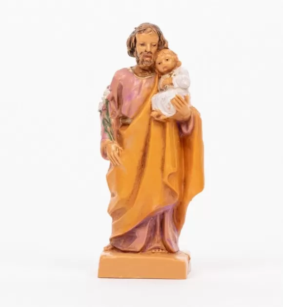 Statuine Religiose | Fontanini San Giuseppe Con Bambino (1205) Cm.7