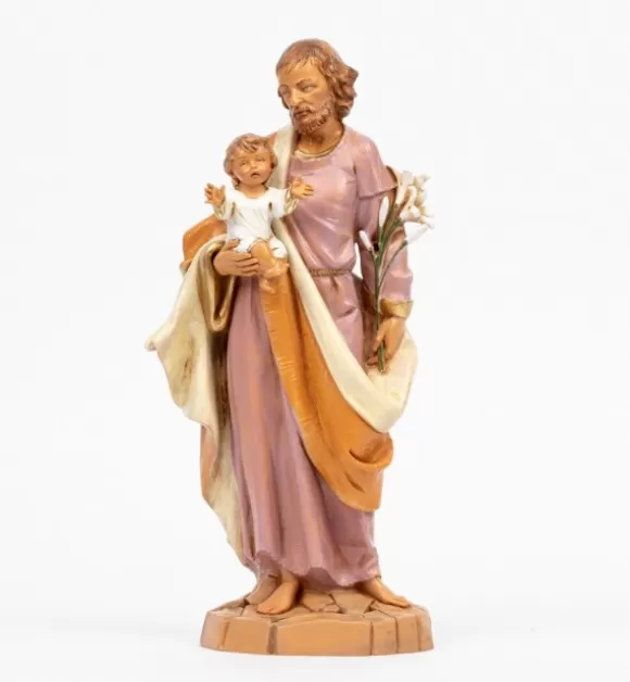 Statuine Religiose | Fontanini San Giuseppe Con Bambino (883) Cm.31