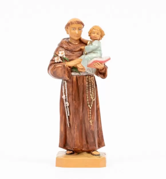 Statuine Religiose | Fontanini Sant'Antonio Con Bambino (1106) Cm.18